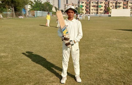 14 year old priyanshu mauliya plays 556 innings 14-year-old Priyanshu Mauliya plays 556* innings