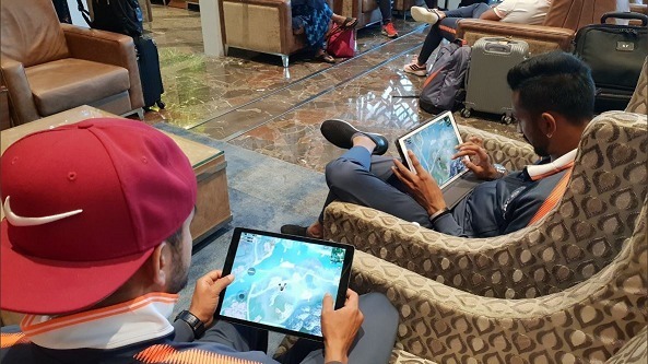 PHOTOS: 'MEN IN BLUE' depart for Australia tour