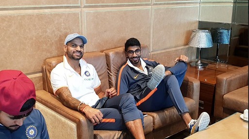 PHOTOS: 'MEN IN BLUE' depart for Australia tour