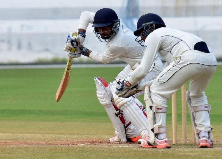 ranji trophy group b agarwal hundred drives hyderabad tn in full control against andhra Ranji Trophy Group B: Agarwal hundred drives Hyderabad; TN in full control against Andhra