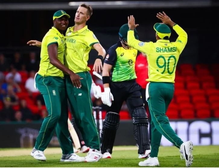 aus vs sa australia beat africa by 21 runs in the rain reduced t20i Australia beat South Africa by 21 runs in the rain-reduced T20I