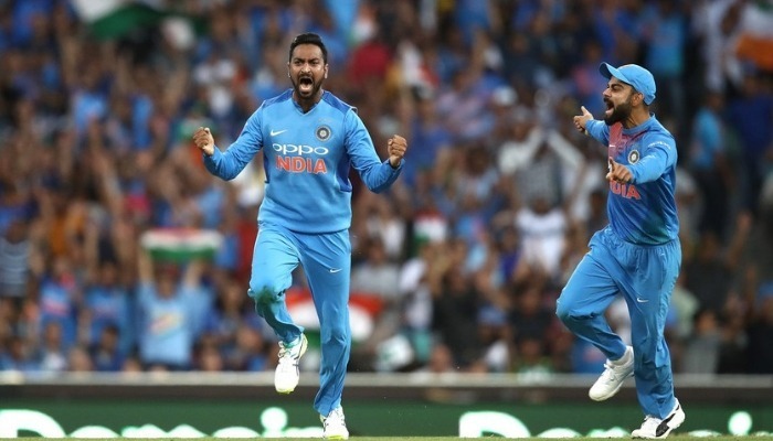 watch krunal pandyas 4 wicket haul that scripted history in australia WATCH: Krunal Pandya's 4-wicket haul that scripted history in Australia