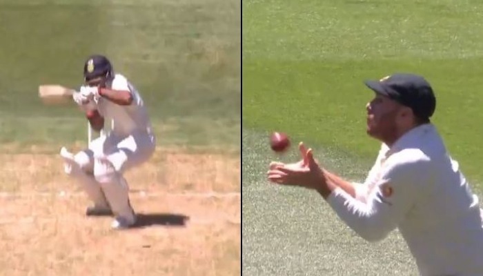 WATCH: Pat Cummins sends Hanuma Vihari back with a nasty bouncer