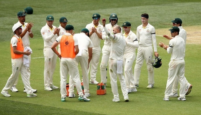 ind vs aus 1st test day 4 heres why australian players wore black bands over their arms IND vs AUS 1st Test, Day 4: Here's why Australian players wore black bands over their arms