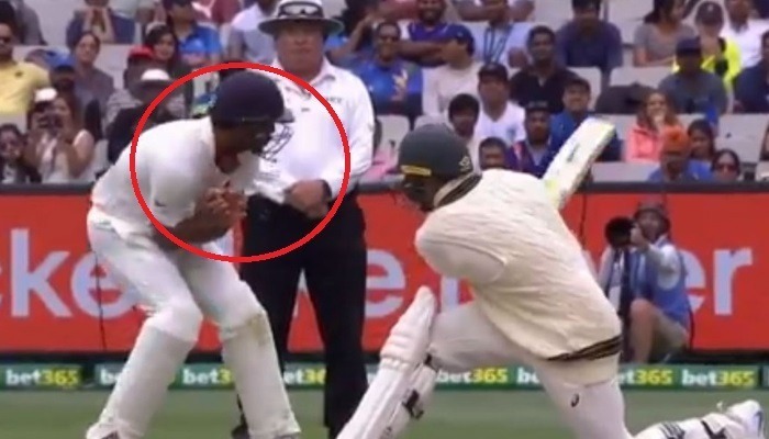 watch mayank agarwal gets hit on throat survives injury scare WATCH: Mayank Agarwal gets hit on throat, survives injury scare