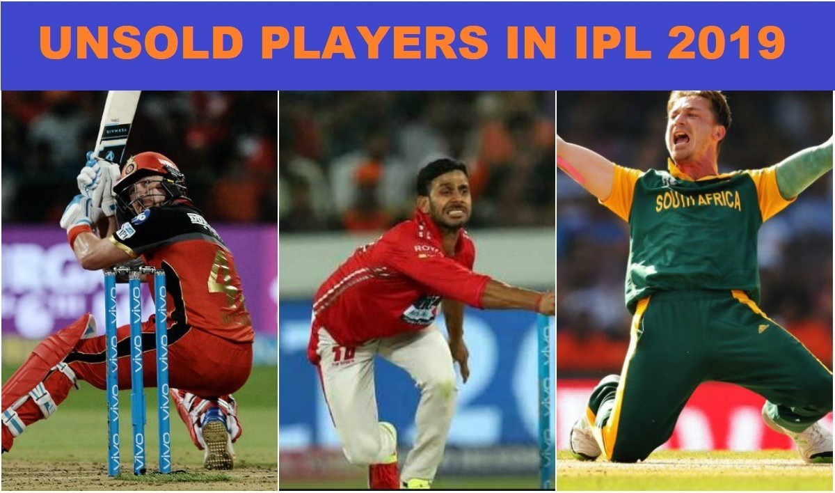 Full list of unsold players in IPL 2019 auction