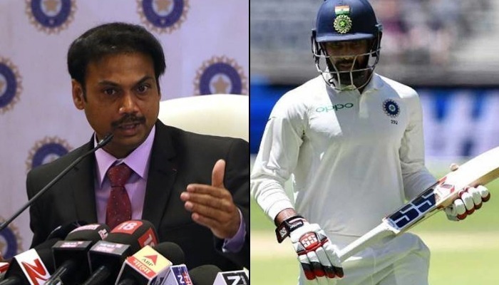 ind vs aus 3rd test msk prasad reveals viharis future if he fails as an opener IND vs AUS 3rd Test: MSK Prasad reveals Vihari's future if he fails as an opener