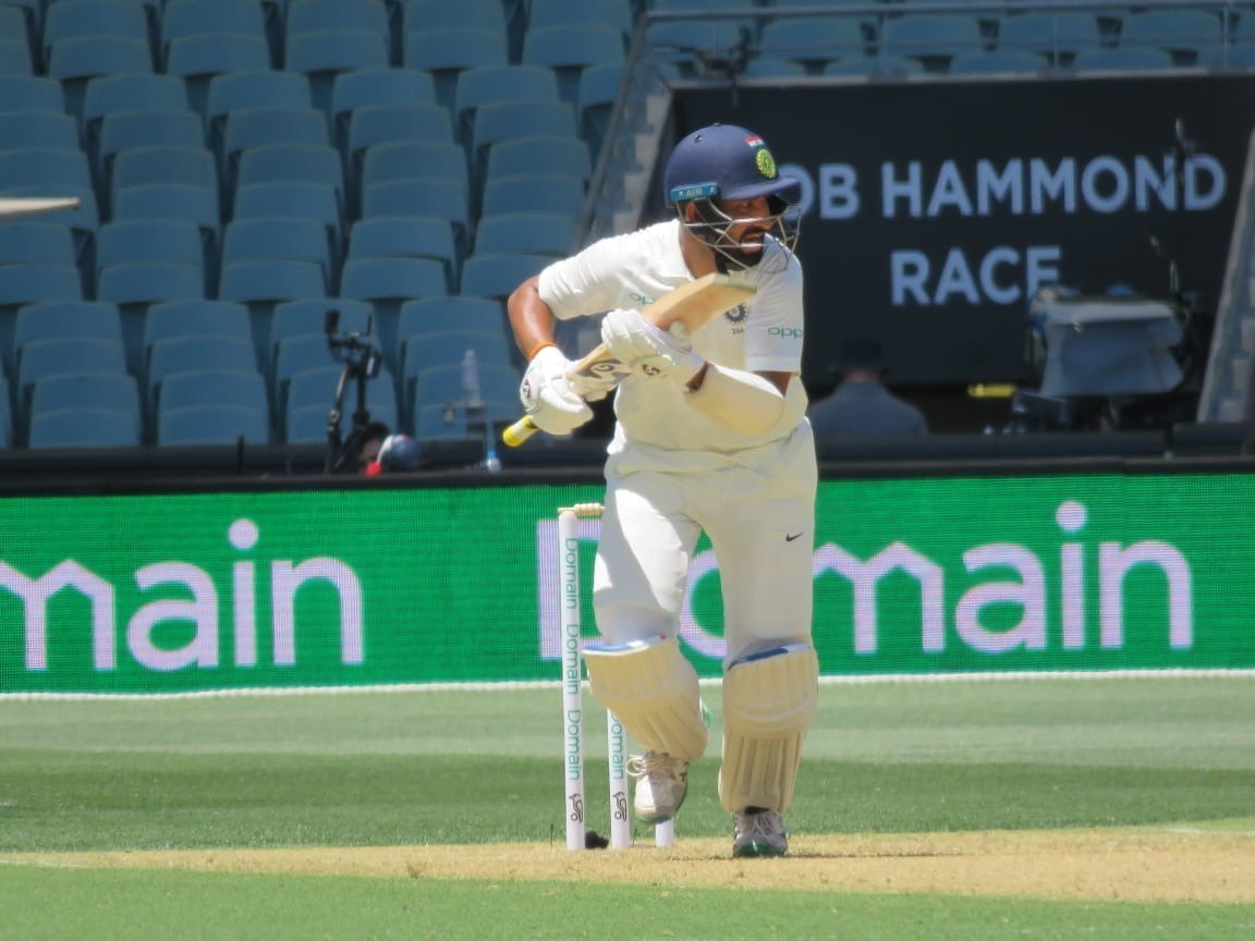 ind vs aus 1st test tea report warrior pujara battles alone as india post 1436 in 2nd session IND vs AUS 1st Test, Tea Report: 'Warrior' Pujara battling alone to fix the damage