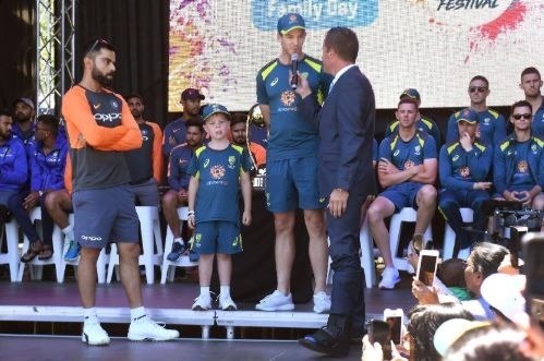 ind vs aus australia gets a seven year old co captain ahead of the boxing day test IND vs AUS: Australia gets a seven-year-old co-captain ahead of the Boxing Day Test