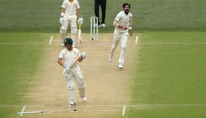 IND vs AUS 1st Test, Day 2, Lunch: India's 2 strikes keep situation under control; AUS - 57/2 IND vs AUS 1st Test, Day 2, Lunch: India's 2 strikes keep situation under control; AUS - 57/2