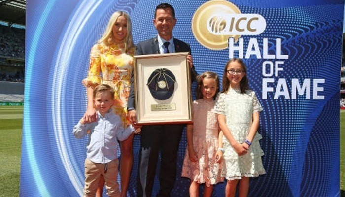 ricky ponting formally inducted into icc hall of fame Ricky Ponting formally inducted into ICC 'Hall of Fame'