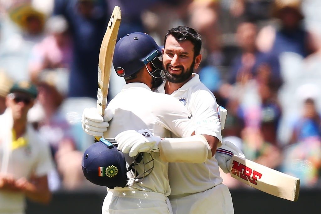 ind vs aus 3rd test day 2 lunch pujara ton kohli fifty strengthen indian dominance IND vs AUS 3rd Test Day 2, Lunch: Pujara ton, Kohli fifty strengthen Indian dominance