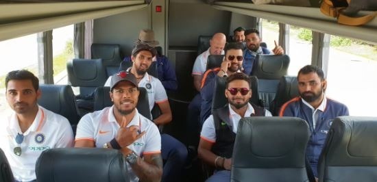 watch team india arrive for first test against australia in adelaide WATCH: Team India arrive for first Test against Australia in Adelaide