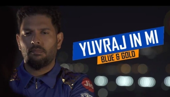 ipl 2019 yuvraj singh looks the best in blue and he knows it watch IPL 2019: Yuvraj Singh looks 'the best in blue' and he knows it — WATCH