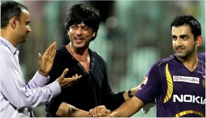 Gautam Gambhir  gets a 'precious' advice from Shah Rukh Khan on his retirement