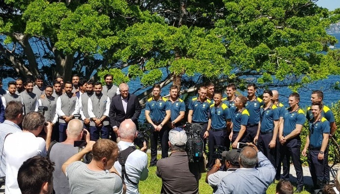 IN PICS: Indian, Aussie players hosted by Australian PM at official residence