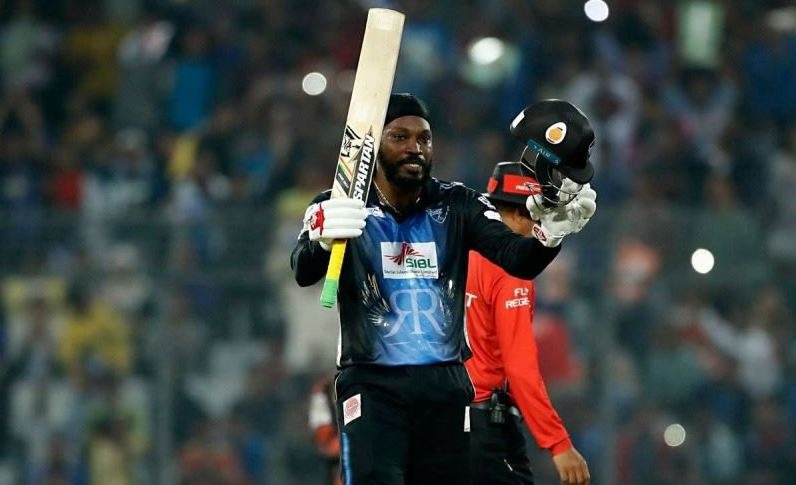 Chris Gayle becomes first cricketer to hit 900 sixes in T20s
