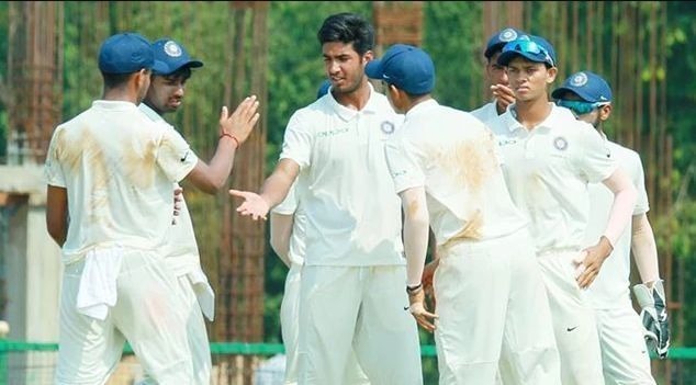 India U 19 Team Beat Sa By Nine Wickets To Win 1st Youth Test