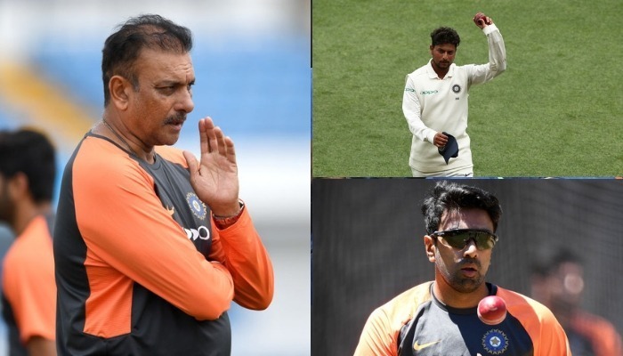 head coach shastri picks kuldeep over ashwin as indias no1 overseas spinner Head coach Shastri picks Kuldeep over Ashwin as India's No.1 overseas spinner