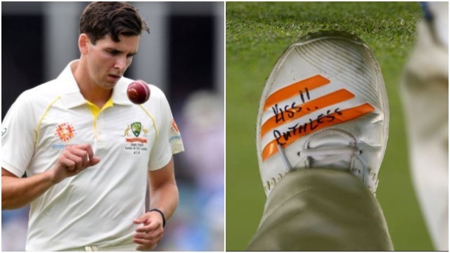 Australia’s Jhye Richardson uses shoe message for motivation