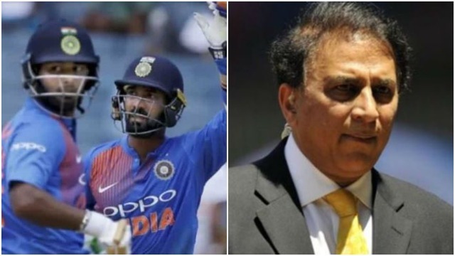 karthik or pant gavaskar picks his indian opener for world cup 2019 Karthik or Pant? Gavaskar picks his Indian opener for World Cup 2019