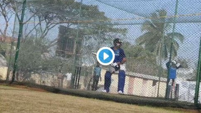 WATCH: Virat Kohli's 'aggressive' net session ahead of 1st T20I against Australia