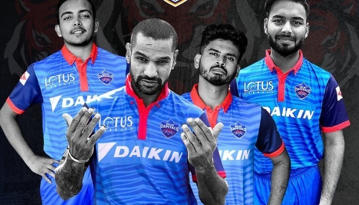 Jerseys over the years - Delhi Capitals edition 