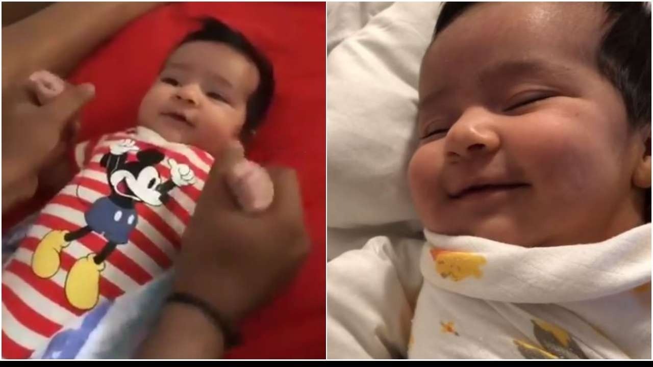 WATCH: Rohit Sharma's daughter Samaira is ruling the internet with her 'cute smile'