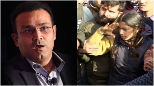 sehwag offers to take care of education of pulwama terror attack martyrs children Sehwag offers to take care of education of Pulwama terror attack martyrs' children