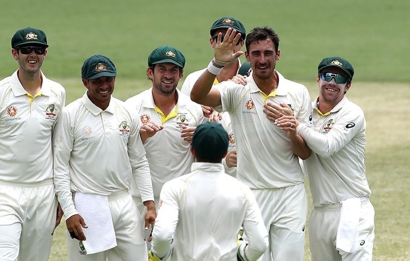 mitchell starc takes 10 australia beat sri lanka by 366 runs to take series 2 0 Mitchell Starc takes 10, Australia beat Sri Lanka by 366 runs to take series 2-0