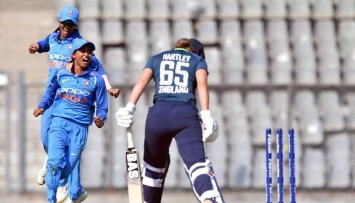 indw vs engw 1st odi ekta bishts one over wonder guide india to 66 run win INDW vs ENGW 1st ODI: Ekta Bisht's one over wonder guide India to 66-run win