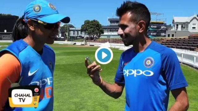 WATCH: Smriti Mandhana makes her debut on Chahal TV