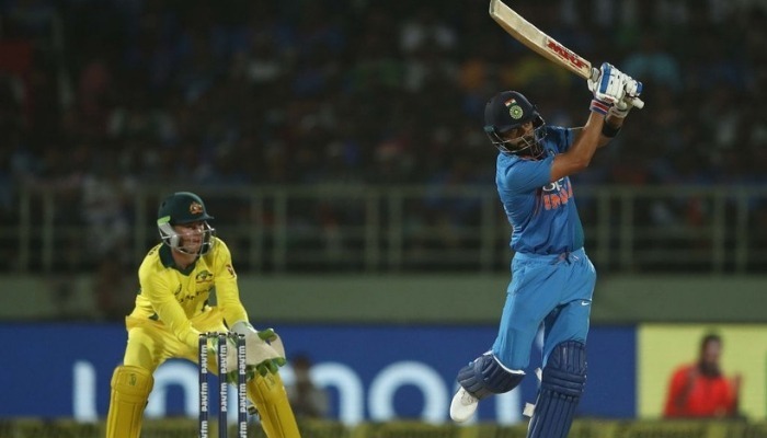 WATCH: Virat Kohli slams hat-trick of sixes to break AB de Villier's record