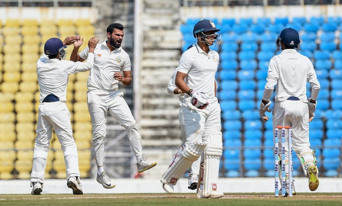 ranji trophy 2018 19 vidarbha need 5 wickets to win 2nd consecutive title Ranji Trophy 2018-19: Vidarbha need 5 wickets to win 2nd consecutive title