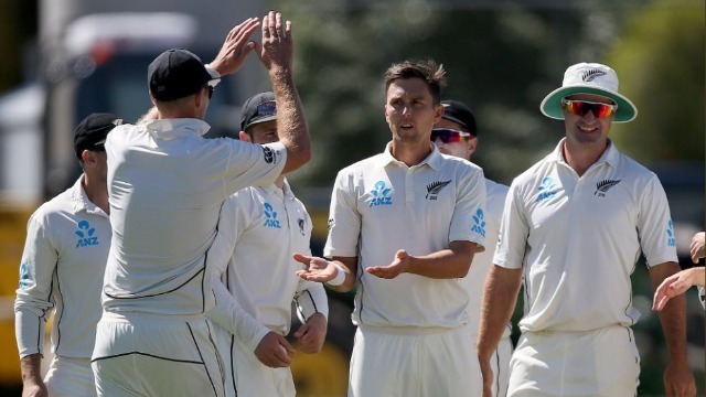 New Zealand crush Bangladesh by innings after Boult bags five