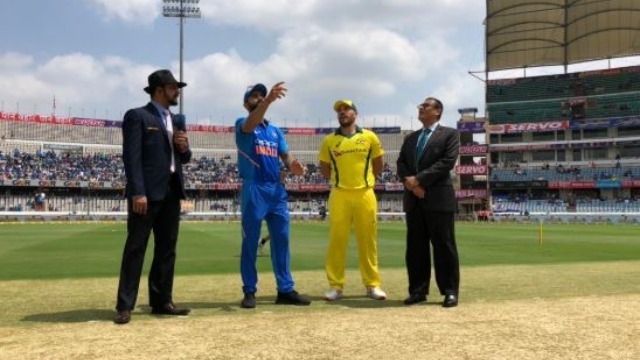 IND vs AUS 1st ODI: Australia wins toss, elects to bat against India in Hyderabad