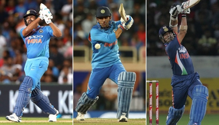 Rohit also surpassed several big names including MS Dhoni, Sachin Tendulkar, by securing the third spot