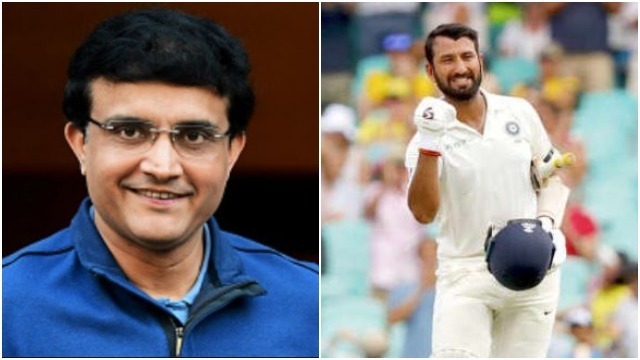 Sourav Ganguly picks Pujara as number 4 batsman in India’s WC team