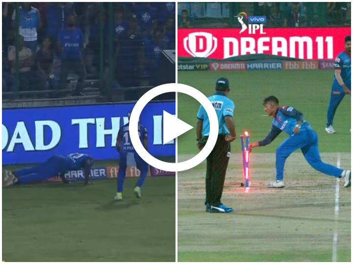 watch three dc players combined fielding effort to stun gill WATCH: Three DC players combined fielding effort to stun Gill