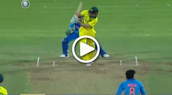WATCH: Dhoni makes a difficult catch look easy