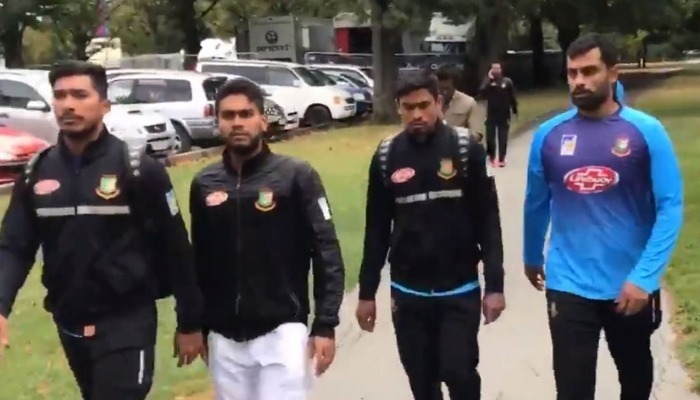 bangladesh cricketers escapes from shooting at christchurch mosque Bangladesh cricketers escape from shooting at Christchurch mosque