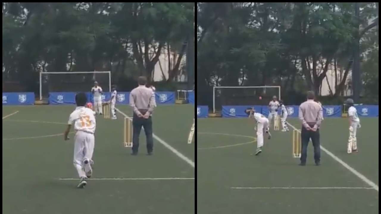 WATCH: Hong Kong U-13 cricketer copies Bumrah's bowling action; Video goes viral