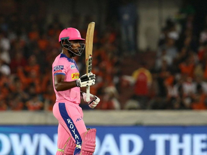 Samson's second IPL century powers Rajasthan to 198/2 against Sunrisers