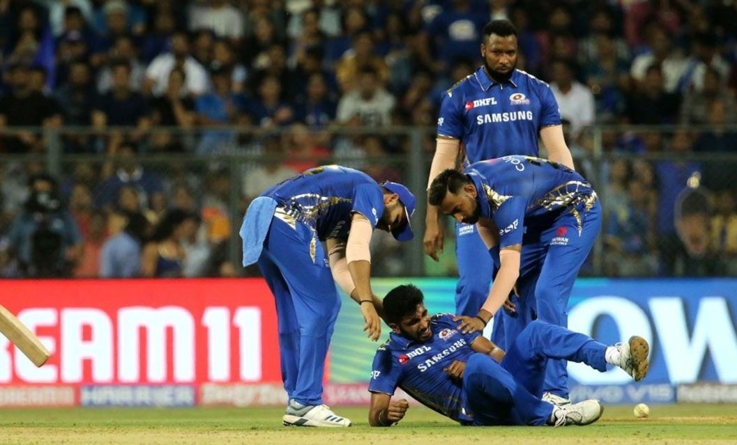 bumrah cleared of serious injury but might skip next mis next match against rcb Bumrah cleared of serious injury but might skip MI's next match against RCB