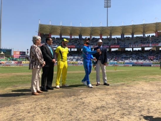 ind vs aus 3rd odi india win toss opt to bowl first in ranchi IND vs AUS 3rd ODI: India win toss, opt to bowl first in Ranchi