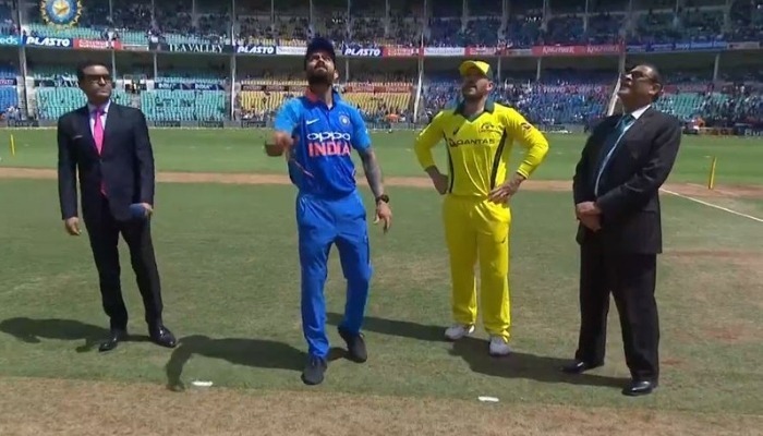 ind vs aus 2nd odi toss australia opt to bowl india go unchanged IND vs AUS, 2nd ODI, Toss: Australia opt to bowl; India go unchanged