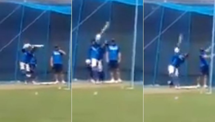 watch rishabh pant yells fire at ranchi nets likely to play 3rd odi WATCH: Rishabh Pant yells fire at Ranchi nets, likely to play 3rd ODI