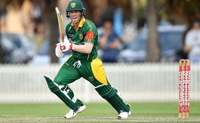David Warner smashes century on return from elbow injury