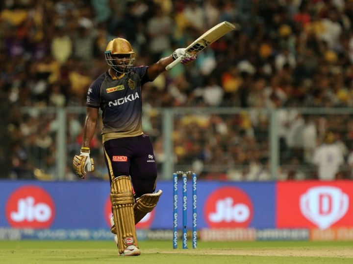 IPL 2019: Andre Russell slams half-century of sixes