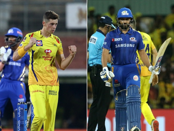 ipl 2019 rcb vs mi match 44 despite rohits fifty santners 3 for restrict mumbai for 155 4 IPL 2019, RCB vs MI, Match 44: Despite Rohit's fifty, Santner's 3-for restrict Mumbai for 155/4